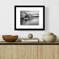 thumbnail image 3 of Gallery Solutions 16"x20" Black Wall Picture Frame - Matted for 11"x14" Photos - Solid Wood with Double White Mat - Versatile-Elegant for Home, Office Décor, 3 of 8