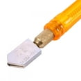 thumbnail image 2 of Pencil Style Glass Cutter, Comfortable Grip Glass Cutter Tool, Hard Alloy Mirror Cutting Knife Industry Mini Size Ideal Tool For 6-12mm, 2 of 8