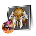 thumbnail image 2 of Kit de taladro de forma especial parcial de bricolaje de pintura de diamante 5D Decoración de arte indio (K267) Hugtrwg Para estrenar, 2 of 9