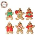 thumbnail image 1 of Adornos grandes de hombre de jengibre Decoración navideña de jengibre Adornos navideños para árboles de Navidad Decoraciones para árboles de Navidad, 1 of 8