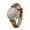 Cream Gold Tan, variant on Lily 2, Small and Stylish Smartwatch, Hidden Display, Patterned Lens, Up To 5 Days Battery Life, Coconut/Cream Gold