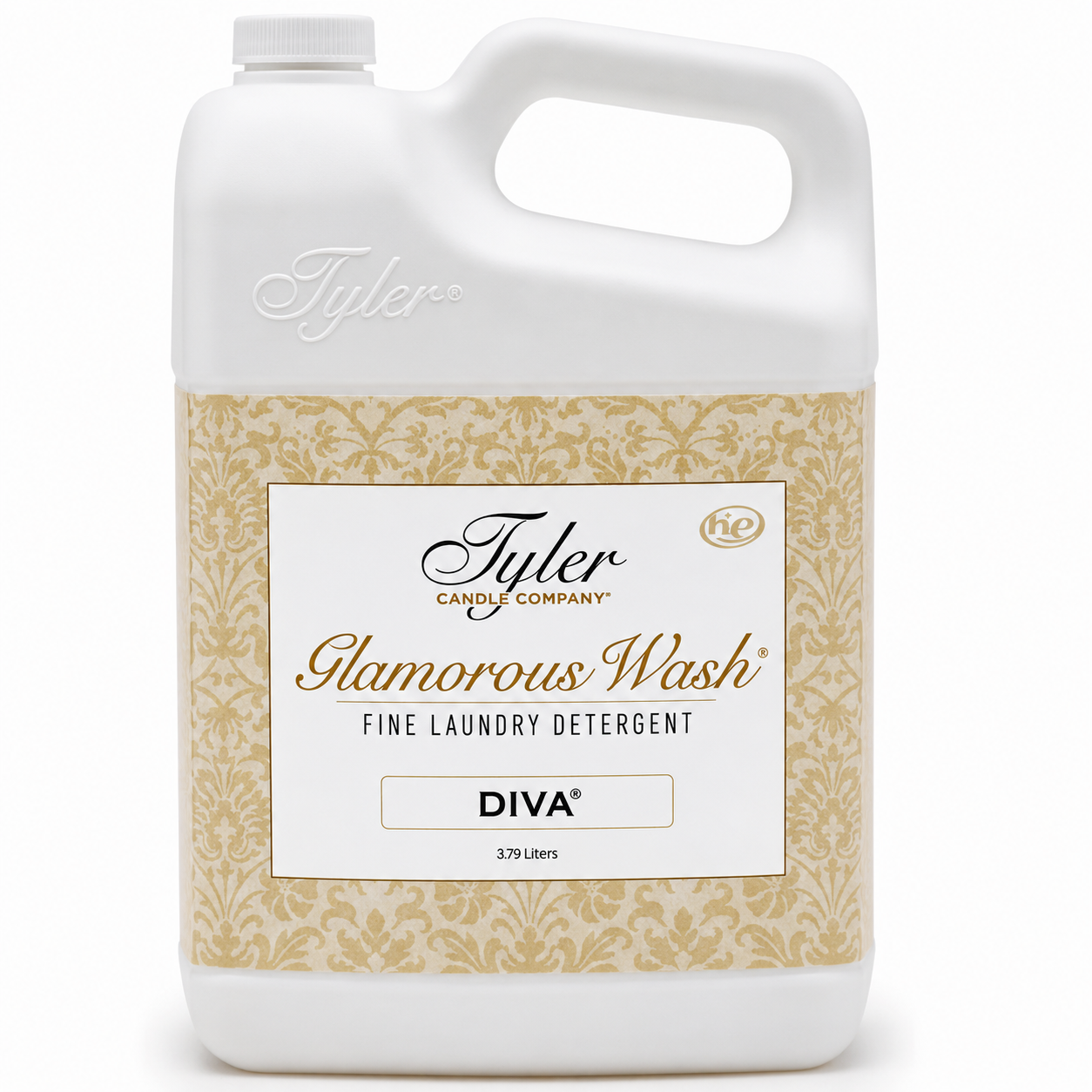 Tyler Candle Diva Glamorous Wash Liquid Detergent, 128 oz