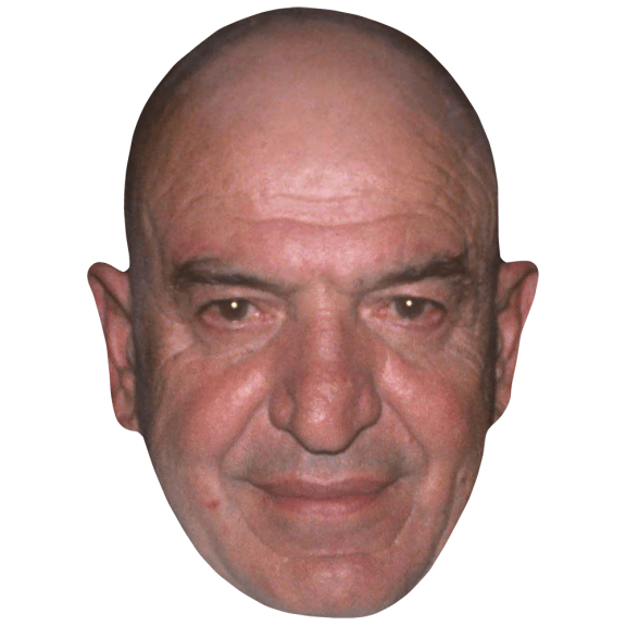 Aristotelis Savalas (Smile) Celebrity Mask, Flat Card Face, Fancy Dress Mask