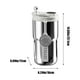 thumbnail image 3 of Office 316 Stainless Steel Coffee Insulated Mug Multi-color Available Fashionable And Versatile Must-have, 3 of 6
