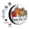thumbnail image 2 of Kdxio It'S Fall Y'All for Tire Cover Wheel Protectors Tyre Covers Weatherproof Wheel Covers Universal Fit for Trailer Rv SUV Truck Camper Travel Trailers 17 inch, 2 of 5