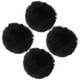 thumbnail image 5 of Broche de ropa con pompón, decoración de pompón desmontable, bola esponjosa con Pin, pompones pequeños decorativos, 4 Uds., 5 of 7