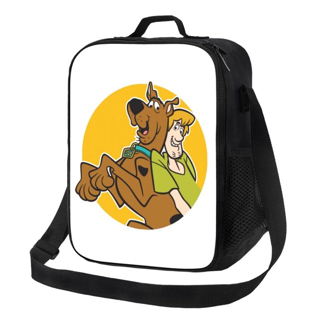 Bolsa de almuerzo Scooby Doo, linda bolsa de almuerzo con aislamiento, contenedor de almuerzo reutilizable, bolsa de almuerzo térmica, bolsa de mano para picnic, viajes al aire libre