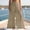 Khaki, variant on Women's Summer Boho Tiered Layered Ruffle Wide Leg Pants Elastic High Waist Flowy Maxi Beach Trousers