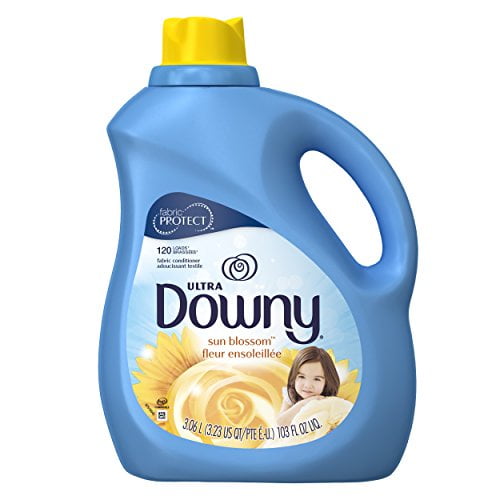 Downy Liquide Adoucisseur de Tissu Ultra, après-Shampooing de Tissu Sunflower, 3,06 L (120 Charges) - l'Emballage Peut Varier