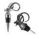 thumbnail image 1 of 2pcs Wine Pourer Wine Cork, Aerators Stainless Deer Antelope Head Wine Pourer Antelope Head Bottle Pourer Unique Gift Ideas Bar Accessories Birthday A, 1 of 4