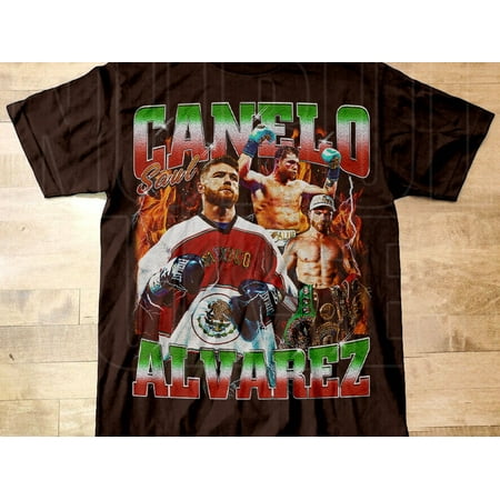 

Vintage Style Canelo Alvarez T Shirt Boxing shirt Classic 90s Graphic Tee Unisex Vintage Bootleg Retro Design CA23