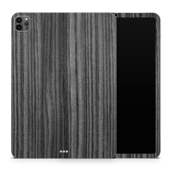 DesignSkinz Dark Ebony Woodgrain Full-Body Skin Decal Wrap Cover for iPad (A1219/A1337)