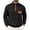 X113 Black, variant on Curuila Mens Sweatshirt Button Down Long Sleeve Solid Color Stand Collar Pullover Sweatshirts Loose Fit Comfort Pullover Tops Size L