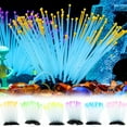 thumbnail image 1 of Meidiya Soft Silica Simulation Anemone Aquarium Decorations Glow in The Dark,Glowing Coral Ornaments for Fish Tank Decorations, 1 of 8