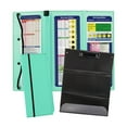 thumbnail image 1 of witspace Nursing Clipboard Foldable, Nurse Pocket Clipboard 3 Layers with Nursing Medical Edition Cheat Sheet, Foldable Nurse Clip Boards Notepad for Students, Nurses, Doctors and Medical staff, 1 of 8