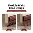 thumbnail image 6 of Door Draft Stopper for Bottom of Door,Premium Door Sweep for Bottom of Door,Weather Stripping Door Seal (Save Energy ,installed Quickly and Easily) Door Strip, 6 of 8