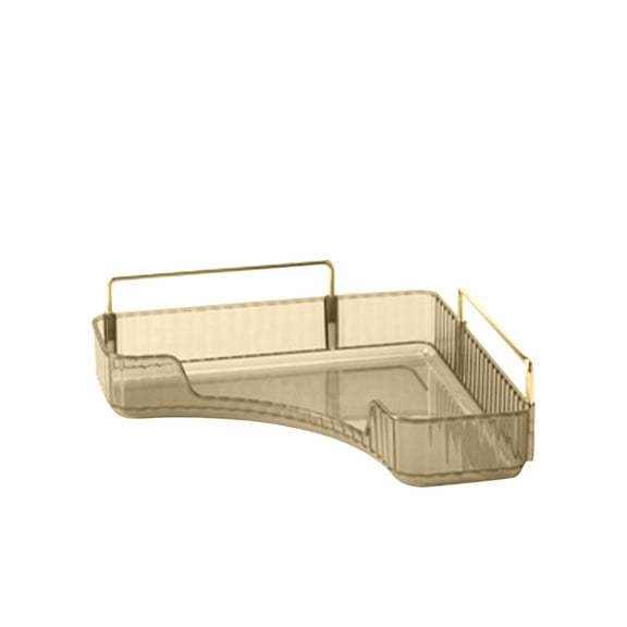 Dengmore Rotating Cosmetics Storage Rack Light Luxury Bedroom Jewelry Cosmetics Decoration Storage Box Corner Toilet Storage Organzier