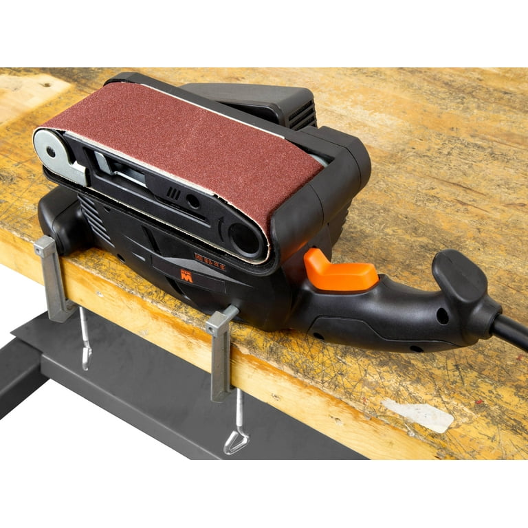 WEN 5-Amp 3-by-18-Inch Variable Speed Combination Handheld and Benchtop Belt Sander, HB3185 WEN 5-Amp 3-by-18-Inch Variable Speed Combination Handheld and Benchtop Belt Sander, HB3185