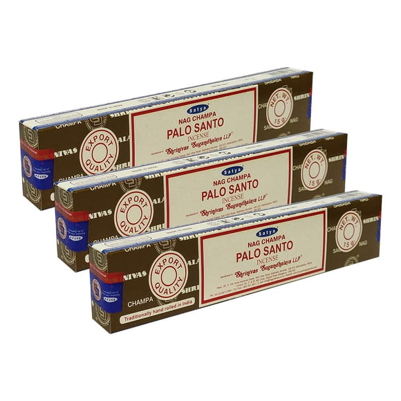 Incense Sticks Satya Nag Champa Palo Santo 45g Pack