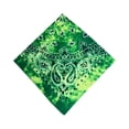thumbnail image 2 of Novelty Gradient Cotton Bandanas Paisley Print Head Wrap Handkerchief Green One Size, 2 of 3