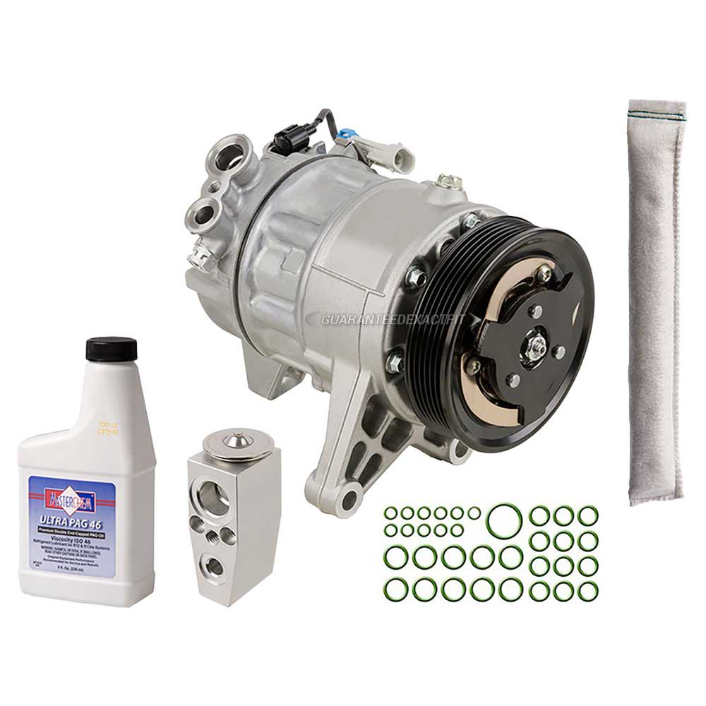 For Cadillac SRX 3.0L 2010 2011 OEM AC Compressor w/ A/C Repair Kit