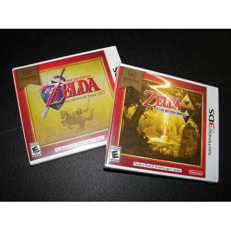 NINTENDO 3DS - 2 GAME DEAL- ZELDA: OCARINA OF TIME+ ZELDA: A LINK BETWEEN (Best 3ds Game Deals)