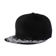 thumbnail image 2 of Gorra de béisbol Quanhaigou snapback con estampado paisley floral, 2 of 8