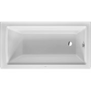 Duravit 700353000000090 60 x 32 in. Architec Soaker Alcove Bathtub with Right Drain, White