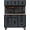 Gray Black 4PCS, variant on HPDMC 72in Rolling Tool Chest Cabinet Mobile Garage Workbench Heavy-Duty Tool Cabinet on Wheels with 11 Drawers, 2-Door Cabinet, 3 Top Cabinet, Pegboard & Power Strip for Tool Organization
