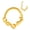 Gold, variant on ASTM F136 Titanium Septum Ring Hoop,16G/8mm Nose rings Piercing Body Jewelry Clicker Cartilage Earring Hinged Segment Daith Piercing Black silver gold 1PC