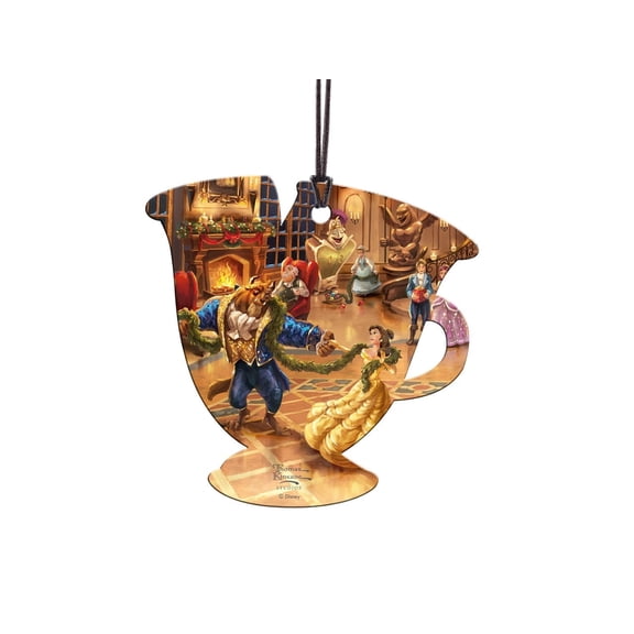 Disney (Beauty and the Beast - Christmas Celebration) Teacup Hanging Acrylic Print ACPTEACUP800