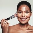 thumbnail image 4 of unbranded 2Ud Brocha Sintética Para Maquillaje Y Aplicación Uniforme De Autobronceador, 4 of 7