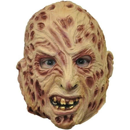 Freddy Vinyl Mask Adult Halloween Accessory