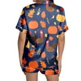 thumbnail image 4 of Women’s Loungewear Sets – Pajama Sets for Restful Sleep, Travel or Daily Lounging Ladies' Thanksgiving Turkey Print Pajama Shorts Set 2024, 4 of 4