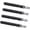 4pcs Black Ferro Rods, variant on 4‑Pack Ferro Rod Fire Starter Sticks, Weather‑Resistant Flint Fire Striker for Camping Hiking Emergency Survival Use