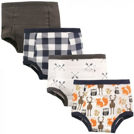 UPC: 0660168571073 | Hudson Baby Infant and Toddler Boy Cotton Training Pants Forest 2 Toddler