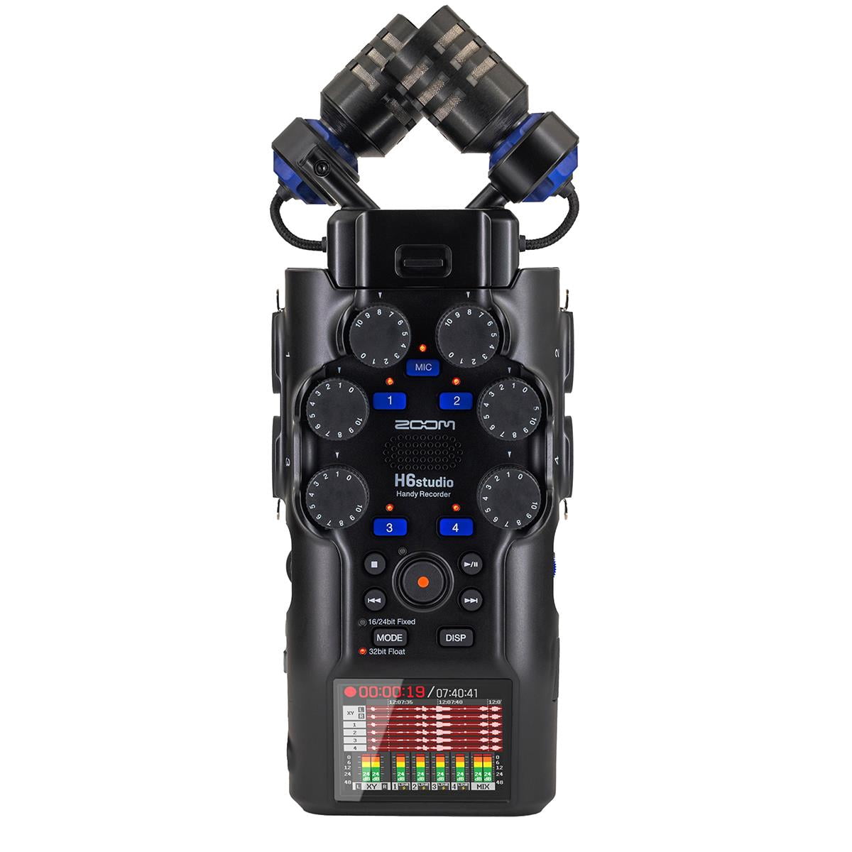 Zoom H6studio 8-Track 32-Bit Float Handy Recorder WITH ZOOM APH-6S | ACCESSORY PACK FOR THE ZO