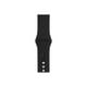 Apple Watch Series 1 - 38 mm - Aluminium Gris Sidéral - Montre Intelligente avec Bracelet sport - Fluoroélastomère - Noir - Taille de Bracelet: S/M/L - Wi-Fi, Bluetooth - 0,88 – image 4 sur 5