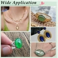 thumbnail image 6 of PH 25pcs 25x18mm Gemstones Cabochons Flatback Oval Stone Gem Semi-Precious Gemstones Beads Quartz Stones for Bracelet Necklace Earring Pendant Jewelry DIY Craft Making colorful, 6 of 6