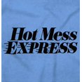 thumbnail image 2 of Hot Mess Express Rebel Girly Messy Women Plus Size Crewneck Sweatshirt Brisco Brands 2X, 2 of 5