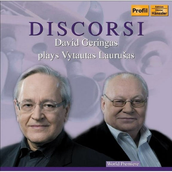 David Geringas - Laurusas, V. : Discorsi: David Geringas Plays - Music & Performance - CD
