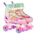 thumbnail image 1 of Patines LEVYTEMP Rainbow para niñas y niños de 6 a 12 años, color rosa, 1 of 6