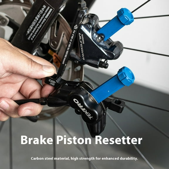 Smooth Magnetic Steel Bicycle Brake Pad Spreader Tool 360° Rotatable Bike Oil Disc Piston Reset Hydraulic Brake Caliper Piston