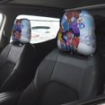 thumbnail image 2 of Cazadores del Clima Funda Protectora Universal para Reposacabezas de Coche, Funda Elástica para Reposacabezas de Asiento de Auto, Funda de Tela Antipolvo, Accesorios de Interior 2 Piezas, 2 of 6