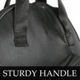 thumbnail image 3 of OULII 1Pcs Black Dumb Drum Carrying Pouch for Musicians Simple Design 12 Inches Diameter, 3 of 8