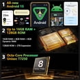 thumbnail image 2 of Ulefone RugKing 3 Pro Rugged Phone Unlock, 16GB 128GB, Android 15, 6.56-inch, 5700mA, Green/Black/Orange, 2 of 6