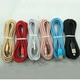 thumbnail image 4 of Adecuado para línea de carga tipo C de Android, línea de datos de teléfono móvil de 2 m, línea trenzada de nailon grueso USB de 3 M, 4 of 4