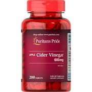 Best Apple Cider Vinegar Capsules - Puritan's pride apple cider vinegar 600 mg, 200 Review 