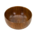 thumbnail image 3 of Wooden Bowl Wood Rice Bowls Tableware For Kitchen Food Storage Multiple Sizes 12Cm YIWEI, 3 of 9