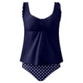 thumbnail image 1 of Bikini Set for Women High-Waisted Two-Piece Swimsuit with Wide Supportive Straps and Removable Padding for Beach Pool and Vacation, 1 of 4